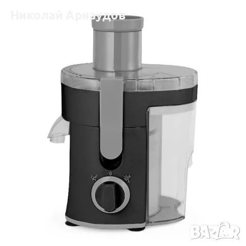 Сокоизстисквачка Voltz OV51160C, 400W, 600 мл, 2 степени, Голям отвор, Контейнер за отпадъци,