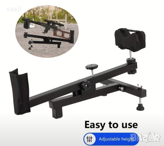 Стабилна стойка за въздушна и PCP пушка – стрелба и поддръжка, снимка 8 - Оборудване и аксесоари за оръжия - 52946191