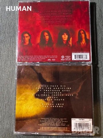 W.A.S.P. - Nightwish , снимка 12 - CD дискове - 51289395