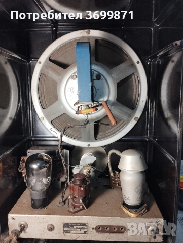 Старо радио Телефункен., снимка 7 - Антикварни и старинни предмети - 53936129