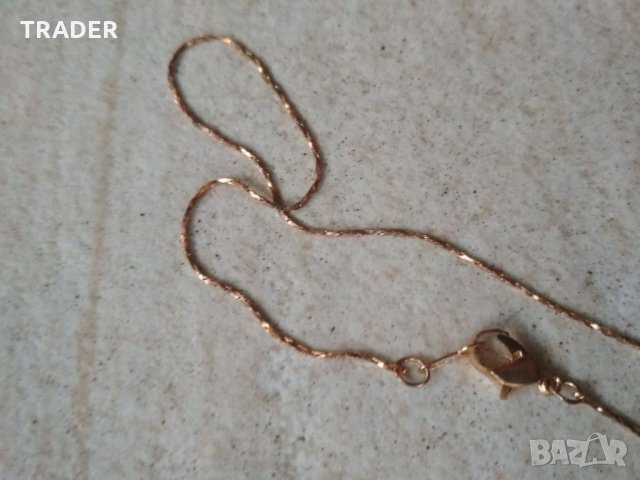 колие с обеци позлата позлатени, снимка 5 - Бижутерийни комплекти - 35079533