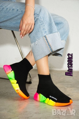 дамски кецове Balenciaga , снимка 4 - Маратонки - 51446800