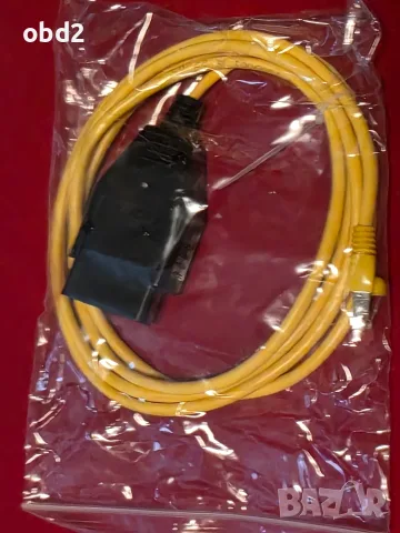 BMW ENET(Ethernet to OBD) кабел за диагностика, кодиране (F/G/I серия) INPA / ISTA + USB-C адаптер, снимка 3 - Аксесоари и консумативи - 56219831