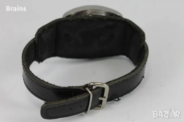 1940's BWC COURAGE Швейцарски Стоманен Военен Часовник, снимка 7 - Антикварни и старинни предмети - 48516142