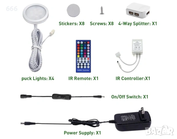 LED осветлението, снимка 3 - Друга електроника - 53989909