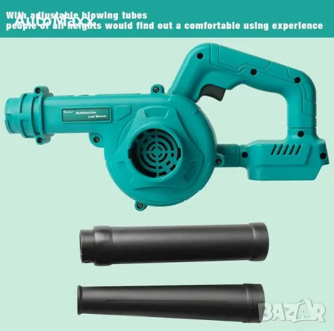 Модернизирана акумулаторна духалка за листа Waitley за батерия Makita 18v, снимка 4 - Винтоверти - 49755496