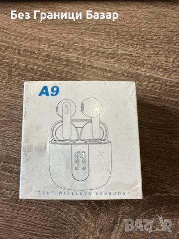 Нови TIMU A9 безжични слушалки Bluetooth In-Ear светлолилави Wireless Earbuds