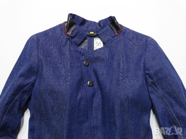 G-star ESSENTIALS Limited Edition RE TAILORED BLAZER Дамско Дънково Яке Сако Размер М, снимка 6 - Якета - 29619183