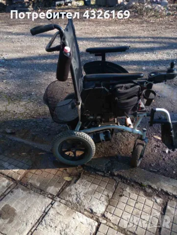 Акумолаторна инвалидна количка, снимка 4 - Инвалидни колички - 48346687