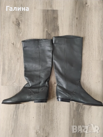 Ботуши от естествена кожа, снимка 2 - Дамски ботуши - 52131871