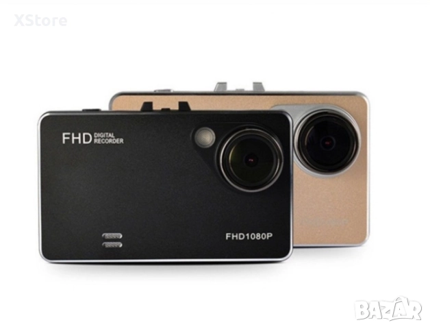 Стилен DVR в златисто или черно с 2,4 инча екран и голям ъгъл на виждане AC81, снимка 8 - Аксесоари и консумативи - 52482170