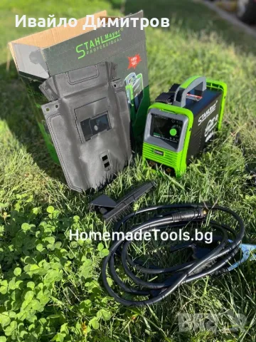Инверторен електрожен 400А StahlMayer с LCD дисплей, снимка 4 - Други инструменти - 47591886