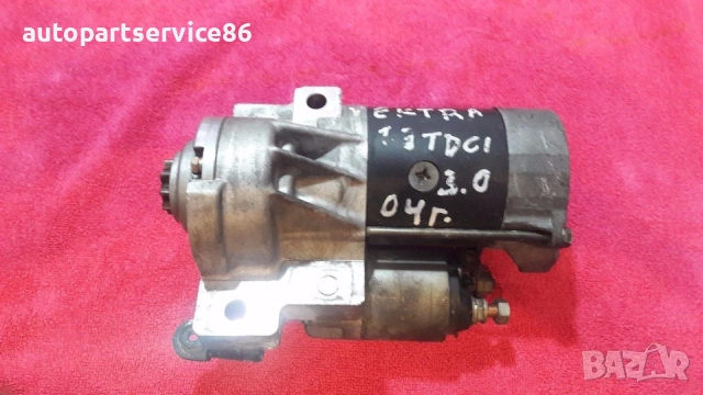 Стартер за Opel Vectra 3.0 DCI автоматик 8972542203 S14412D, снимка 2 - Части - 54311862
