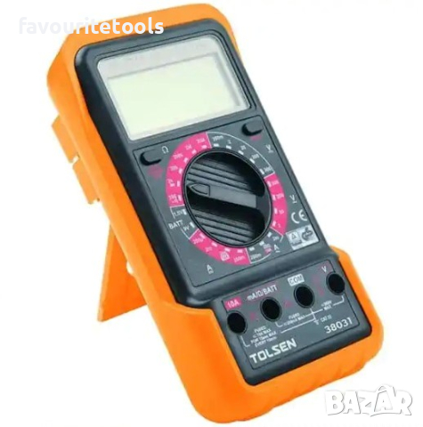 Дигитален мултиметър Tolsen, снимка 4 - Други инструменти - 44600387