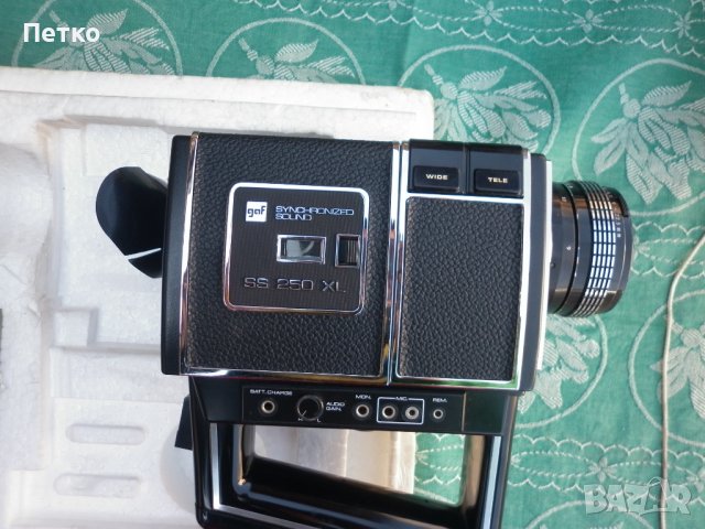 Камера GAF Synchronized Sound SS 250 XL , снимка 5 - Антикварни и старинни предмети - 36746206
