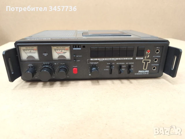 Касетен Дек philips d6920 mk2 Двуглав 3 мотора , снимка 8 - Декове - 51399649