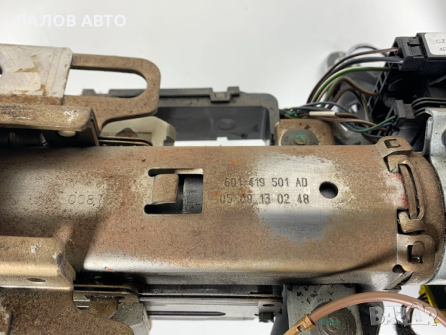 Кормилен прът волан лостчета светлини чистачки лентов кабел Шкода Фабия Skoda Fabia 6Q1419501AD , снимка 5 - Части - 52525527