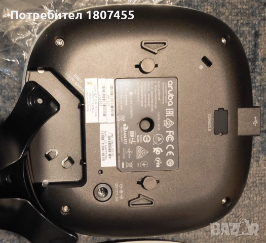 Точки за WI-FI достъп HPE Aruba AP-303P RW Unified AP и кабел за препрограмиране нов, снимка 4 - Рутери - 52940834