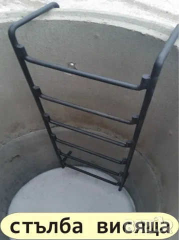 СТЪПАЛО за шахта -СТЪЛБА за стена -Авариен изход -Сгъваеми стълби -Висящи стълби -Външни стълби за п, снимка 4 - Строителни материали - 49248728