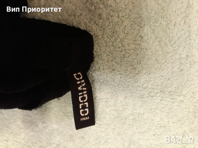 Къс H&M черен панталон биопамук с регулируемо престягане на кръста, двустранни джобове, снимка 3 - Къси панталони и бермуди - 37476541