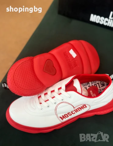 Дамски сникърси Love Moschino JA15584  239 лв., снимка 5 - Маратонки - 51062264