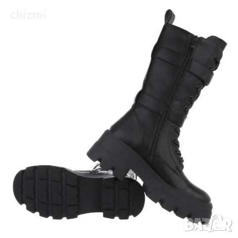 Givana Ботуши на платформа HQ7740, снимка 4 - Дамски ботуши - 47618398