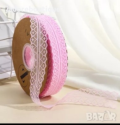 Дантела лента различни цветове 28 мм/ 45 мм за декорация скрапбук албуми, картички, декупаж и други 