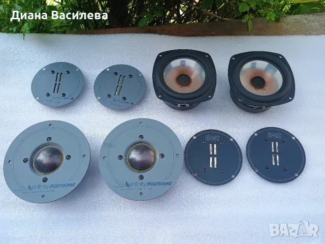 Infinity RS -1.5 Infinity RS 5b говорители, филтри и кабинети