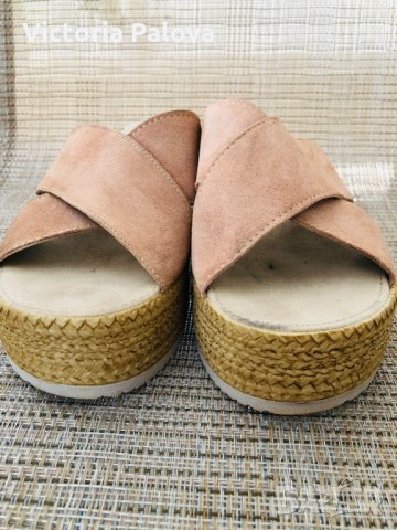 S.OLIVER Германия.чехли естествена кожа, снимка 6 - Чехли - 29535864