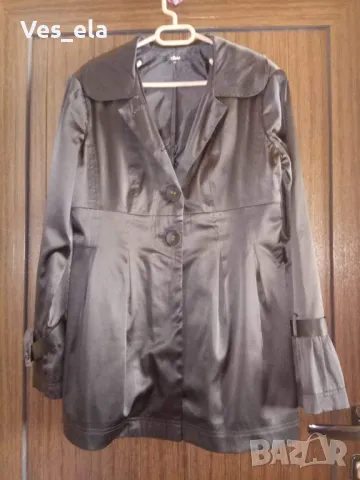 Черен тренчкот / шлифер размер