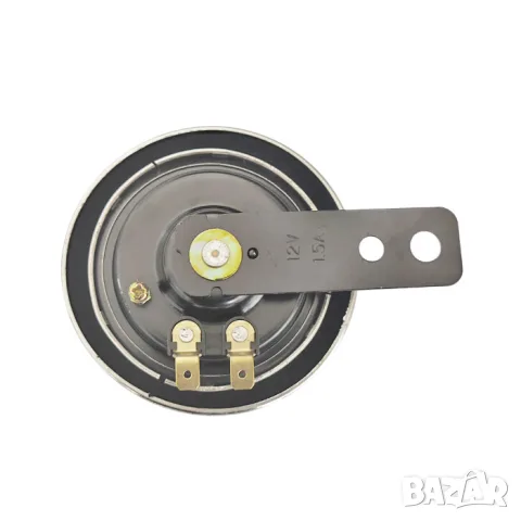 Компактен електрически клаксон 12V 85 mm, снимка 4 - Аксесоари и консумативи - 55865433