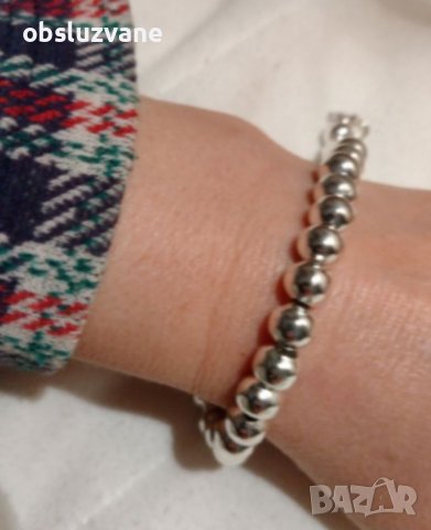 Лот обеци на клипс и гривна, снимка 1