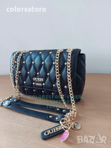 Черна чанта Guess 2331, снимка 3 - Чанти - 38036517