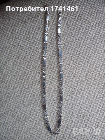 Ланец Сребро, снимка 4 - Колиета, медальони, синджири - 34289743
