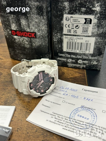 Часовник Casio G-Shock GMA-S140M с гаранция