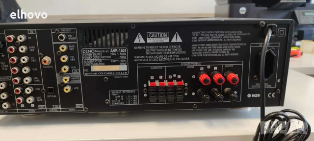 Ресивър Denon AVR-1601#1, снимка 3 - Ресийвъри, усилватели, смесителни пултове - 51201880