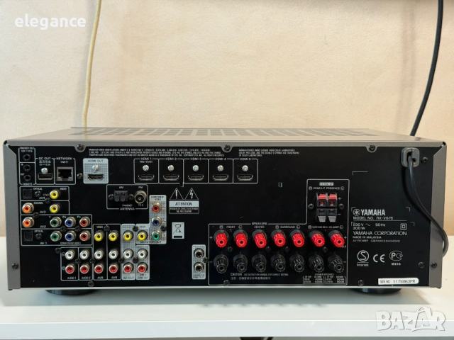 Усилвател / Ресивър Yamaha RX-V675 – 7.2, Wi-Fi, AirPlay, HDMI , NET Radio , APP Control *ТОП* , снимка 6 - Ресийвъри, усилватели, смесителни пултове - 53939171