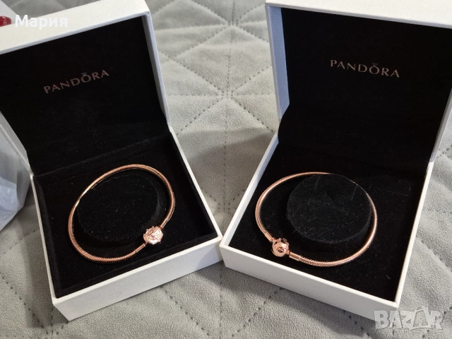 Оригинални гривни Pandora rose gold, снимка 8 - Гривни - 53891853