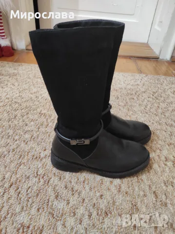 Дебели зимни ботушки, снимка 4 - Дамски ботуши - 48199842