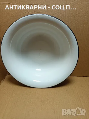 Соц Стара Емайлирана Руска Купа Легенче., снимка 3 - Антикварни и старинни предмети - 49261653