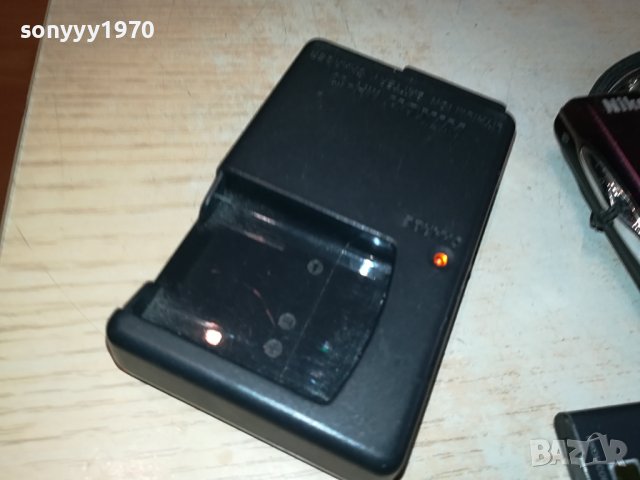 NIKON+ЗАРЯДНО И БАТЕРИЯ 0610231636, снимка 13 - Фотоапарати - 42460524