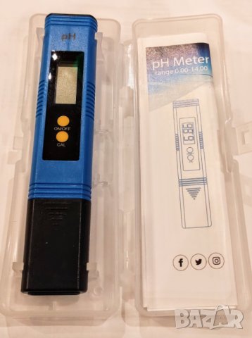 PH метър за вода, за измерване на алкалност, киселинност на водата, PH тестер за вода, течности, снимка 2 - Друга електроника - 38786928