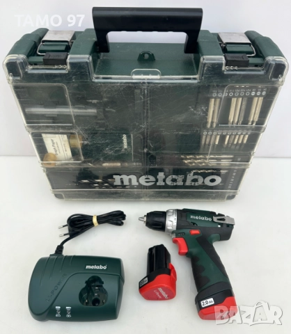 Metabo PowerMaxx BS - Акумулаторен винтоверт 2x10.8V 2.0Ah
