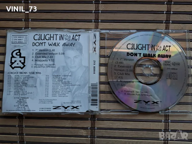 Caught In The Act  – Don't Walk Away, снимка 2 - CD дискове - 50345188