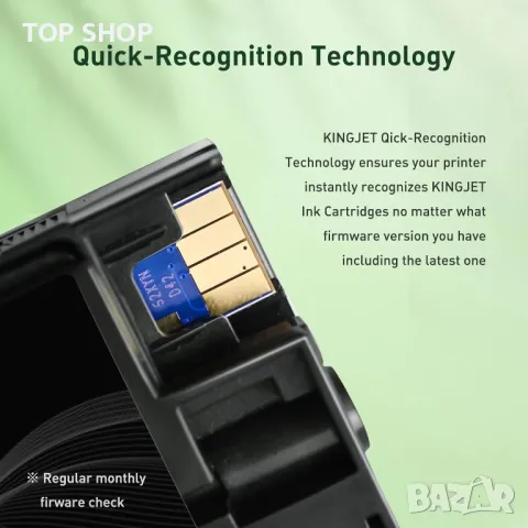 KINGJET 963XL мастилени касети за HP 963 за OfficeJet Pro 9010 9012 9014e (черно жълто циан магента), снимка 9 - Консумативи за принтери - 49500152