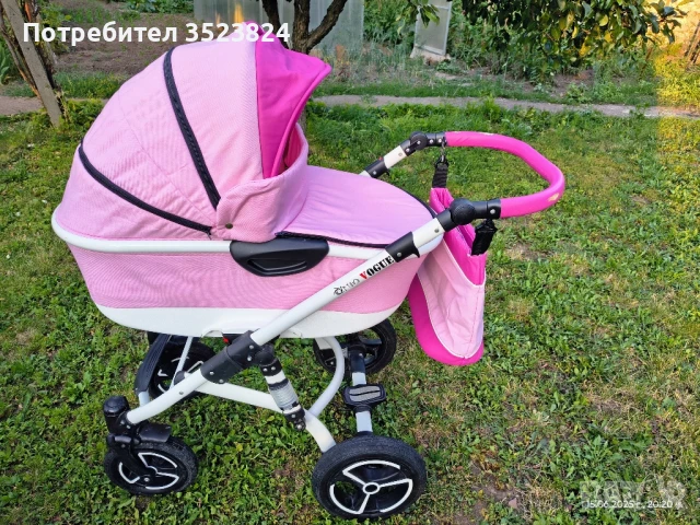 Бебешка количка Nio Vogue, снимка 12 - Детски колички - 50681343