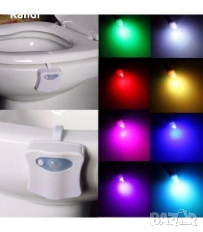Многоцветно осветление за тоалетна чиния ToiLight TV200, снимка 2 - Други - 53227222