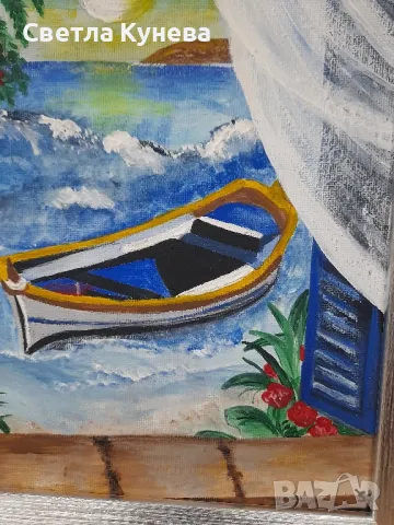 картина с маслени бои , снимка 2 - Картини - 48839394