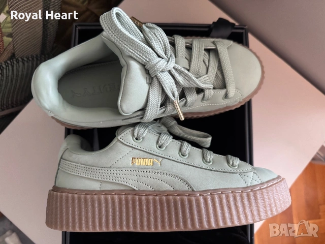 Нови! Кецове Puma x Fenty Creeper Phatty | 37,5, снимка 2 - Кецове - 53221125
