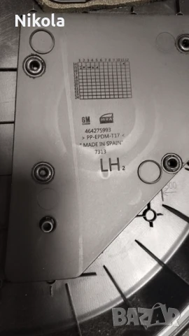 OPEL Corsa E 2015г части еърбег от седалки предни и кори от врати, снимка 12 - Части - 51010756